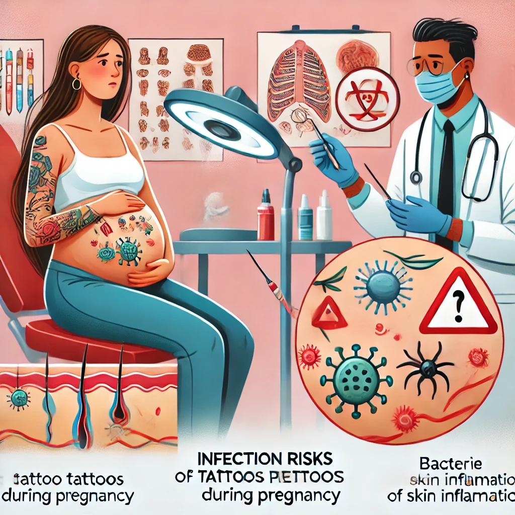 Pourquoi les femmes enceintes ne peuvent-elles pas se faire tatouer
