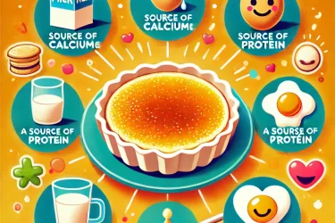 Crème brûlée pour les femmes enceintes? 3 avantages